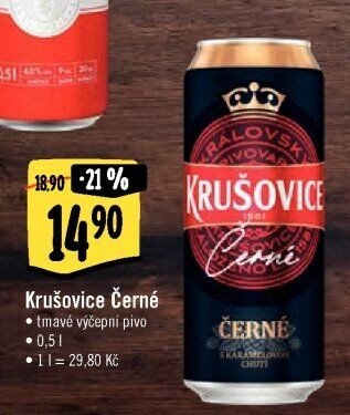 Krušovice Černé