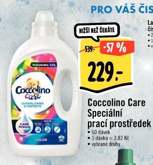 Coccolino Care Speciální prací prostředek