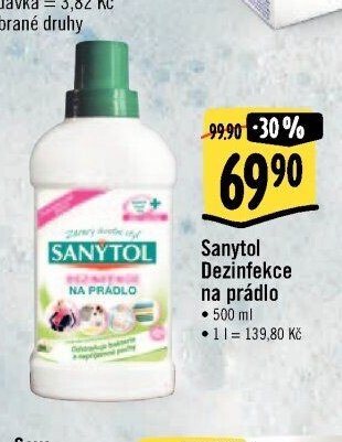 Sanytol Dezinfekce na prádlo