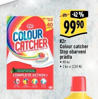 K2r Colour catcher Stop obarvení prádla