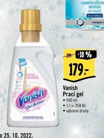 Vanish Prací gel