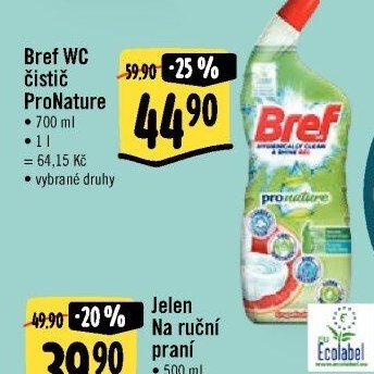 Bref WC čistič ProNature