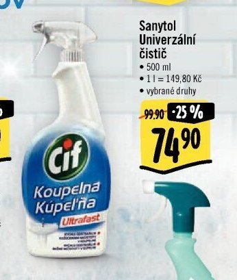 Cif Čistič na koupelny