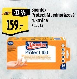 Spontex Protect M Jednorázové rukavice