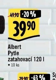 Albert Pytle zatahovací 120 l