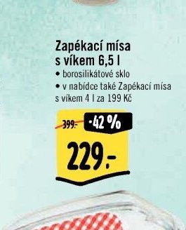 Zapékací mísa s víkem 6,5 l