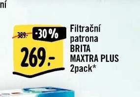 Filtrační patrona BRITA MAXTRA PLUS 2pack