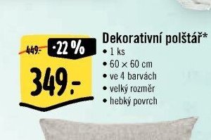 Dekorativní polštář