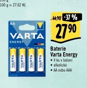 Baterie Varta Energy