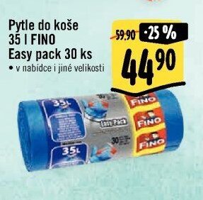 Pytle do koše 35 l FINO Easy pack 30 ks