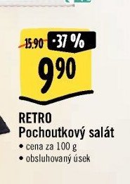 RETRO Pochoutkový salát