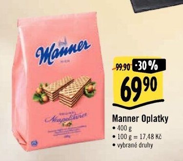 Manner Oplatky