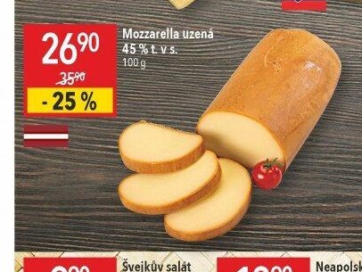 Mozzarella uzená