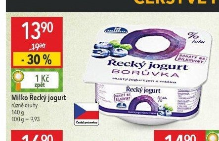 Milko Řecký jogurt