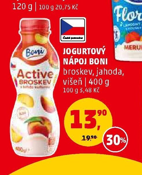 Jogurtový nápoj Boni