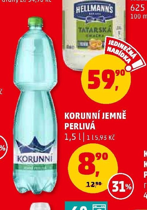 Korunní jemně perlivá