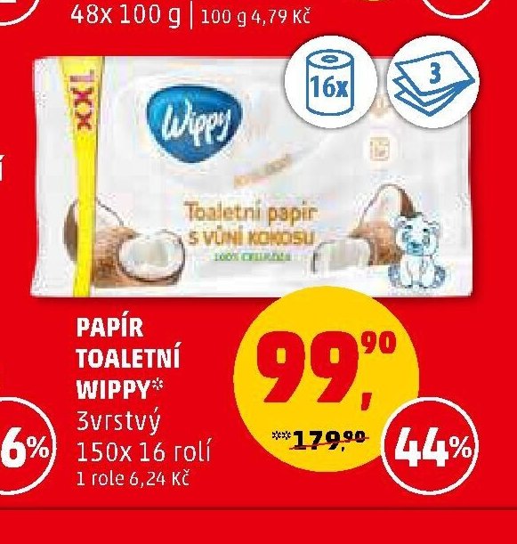 Papír toaletní Wippy