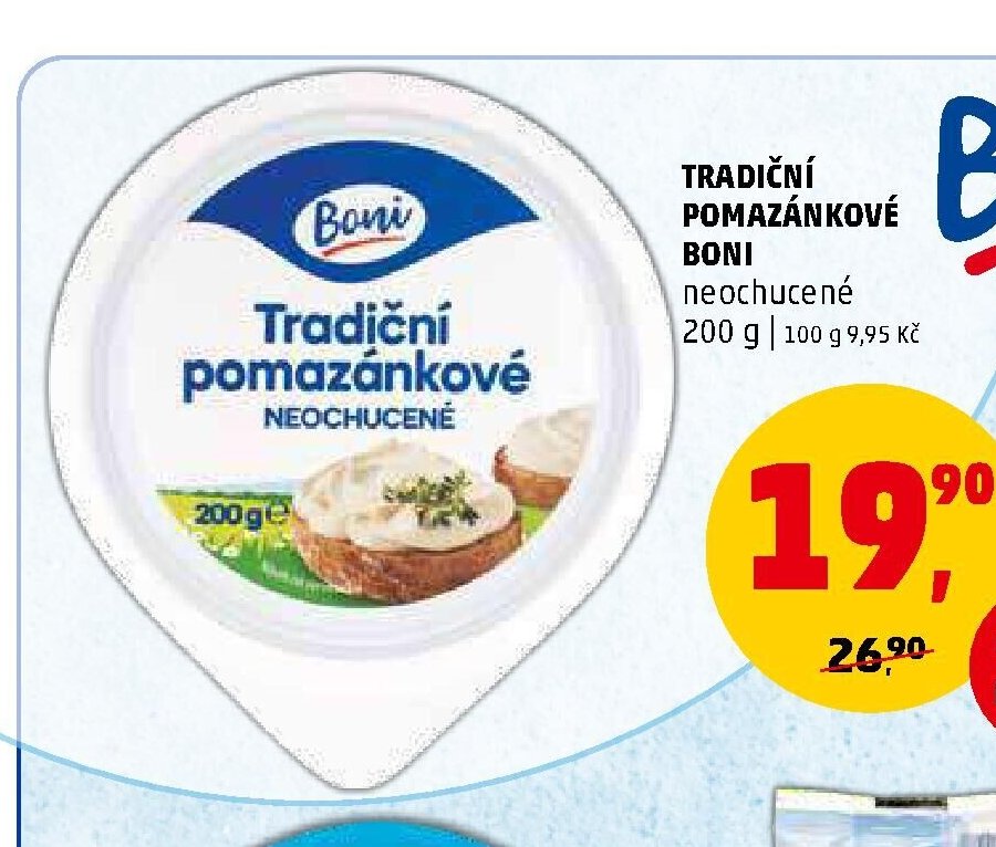 Tradiční pomazánkové Boni
