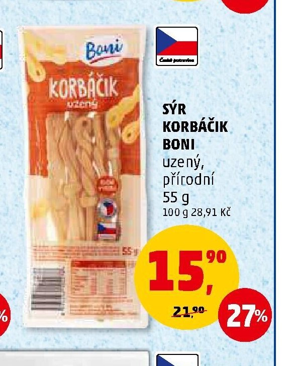 Sýr Korbáčik Boni