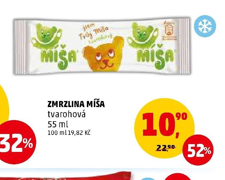 ZMRLZINA MÍŠA tvarohová