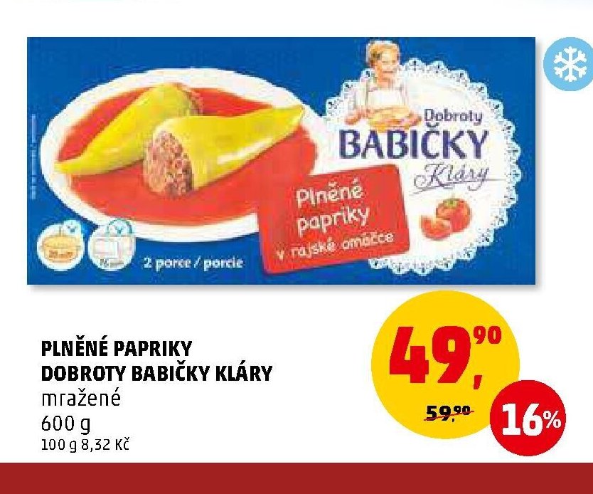 PLNĚNÉ PAPRIKY DOBROTY BABIČKY KLÁRY