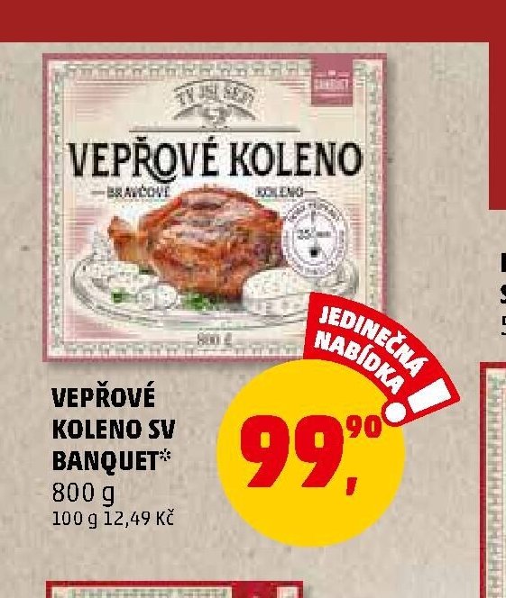 VEPŘOVÉ KOLENO SV BANQUET