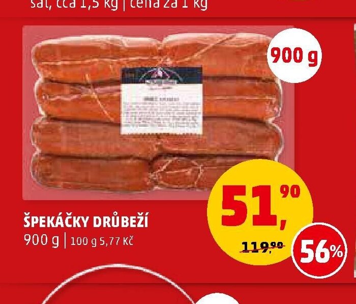 Špekáčky drůbeží