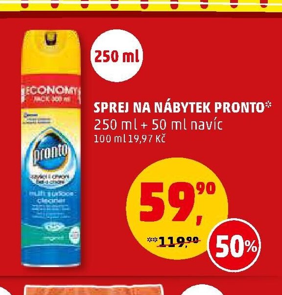 SPREJ NA NÁBYTEK PRONTO