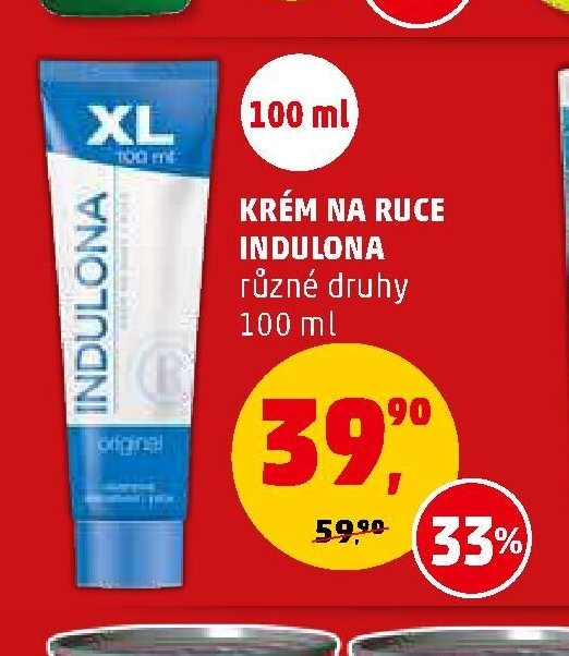 KRÉM NA RUCE INDULONA 100 ml