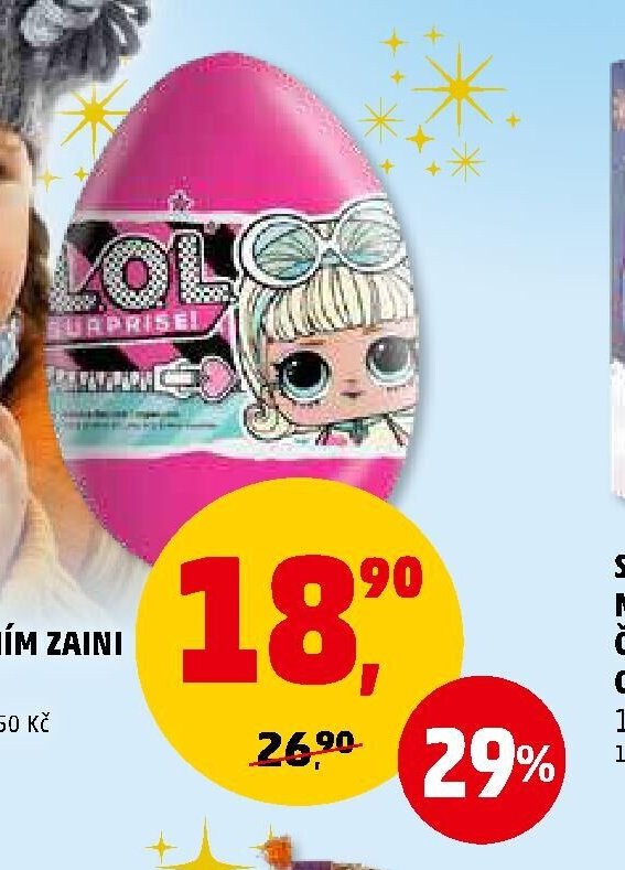 VAJÍČKO S PŘEKVAPENÍM ZAINI