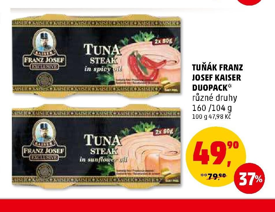 TUŇÁK FRANZ JOSEF KAISER DUOPACK