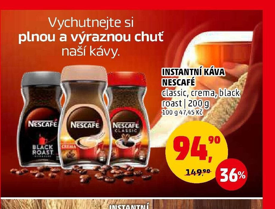 Instantní káva Nescafé