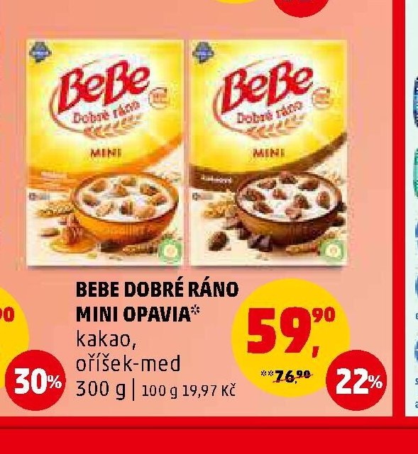 Bebe Dobré ráno Mini Opavia