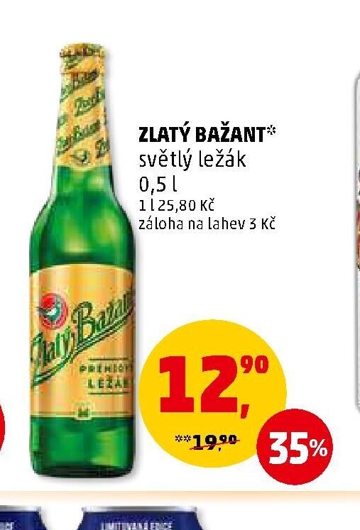 ZLATÝ BAŽANT světlý ležák