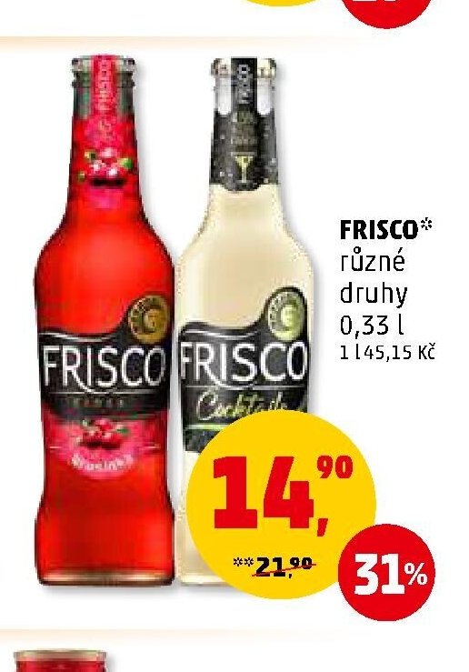 FRISCO různé druhy