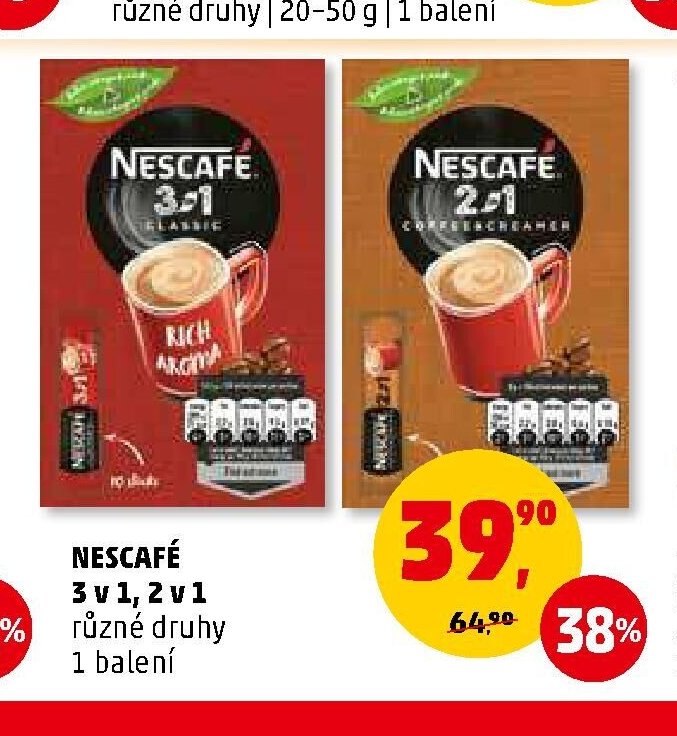 Nescafé 3v1, 2v1