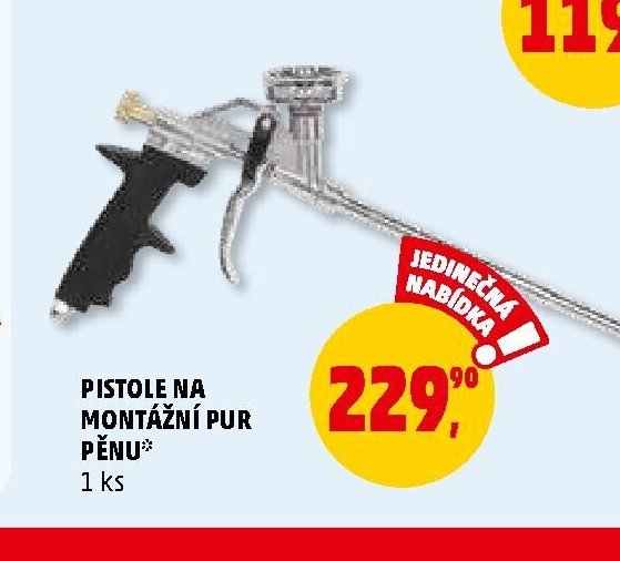 PISTOLE NA MONTÁŽNÍ PUR PĚNU