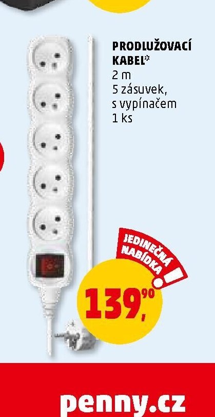 PRODLUŽOVACÍ KABEL