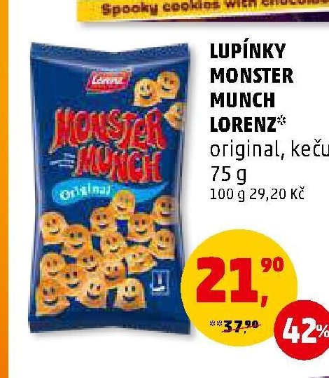 Lupínky Monster Munch Lorenz