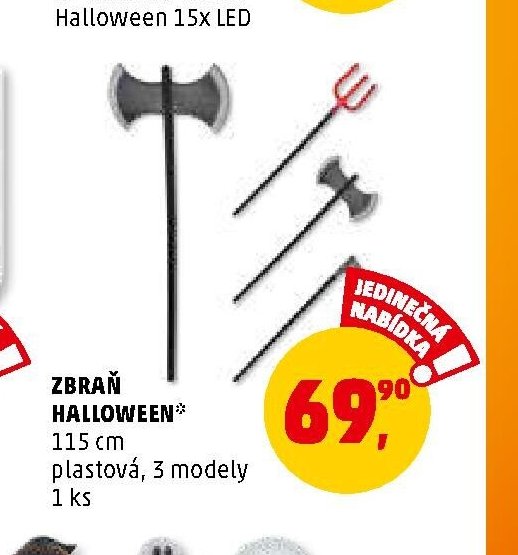 ZBRAŇ HALLOWEEN