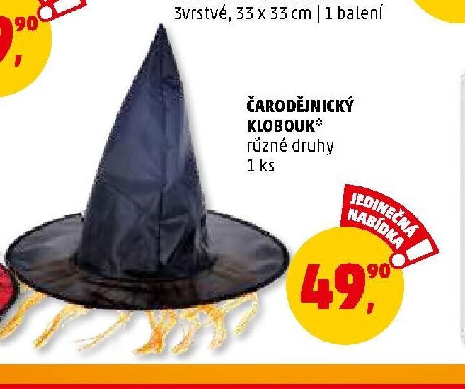 ČARODĚJNICKÝ KLOBOUK
