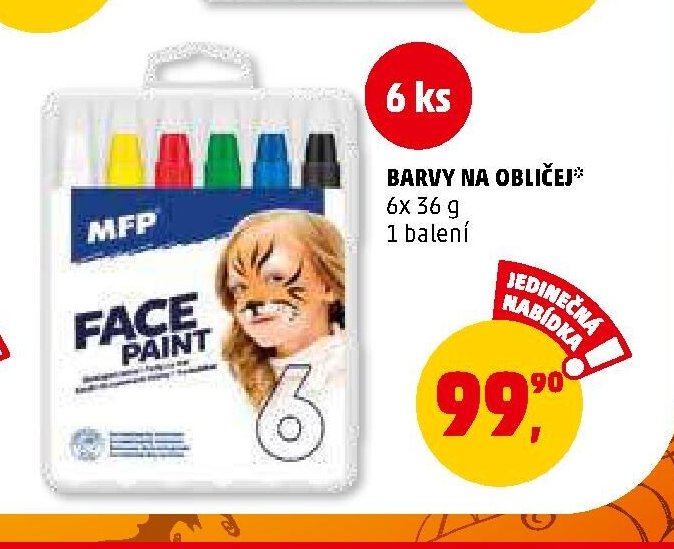 BARVY NA OBLIČEJ