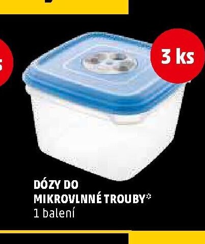 DÓZY DO MIKROVLNNÉ TROUBY