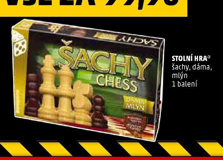 STOLNÍ HRA ŠACHY