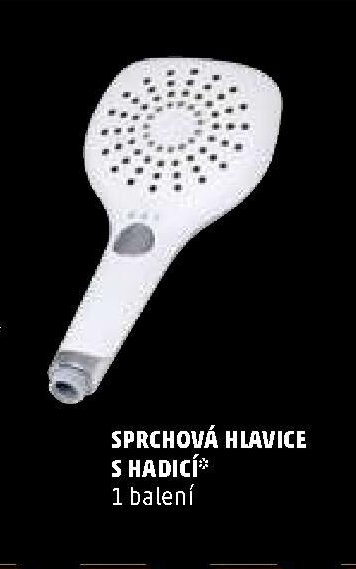 SPRCHOVÁ HLAVICE S HADICÍ