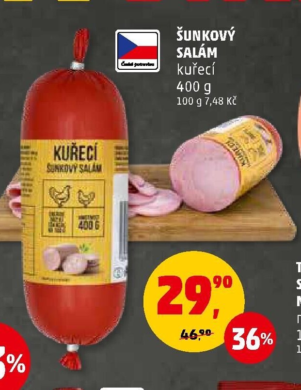 ŠUNKOVÝ SALÁM kuřecí