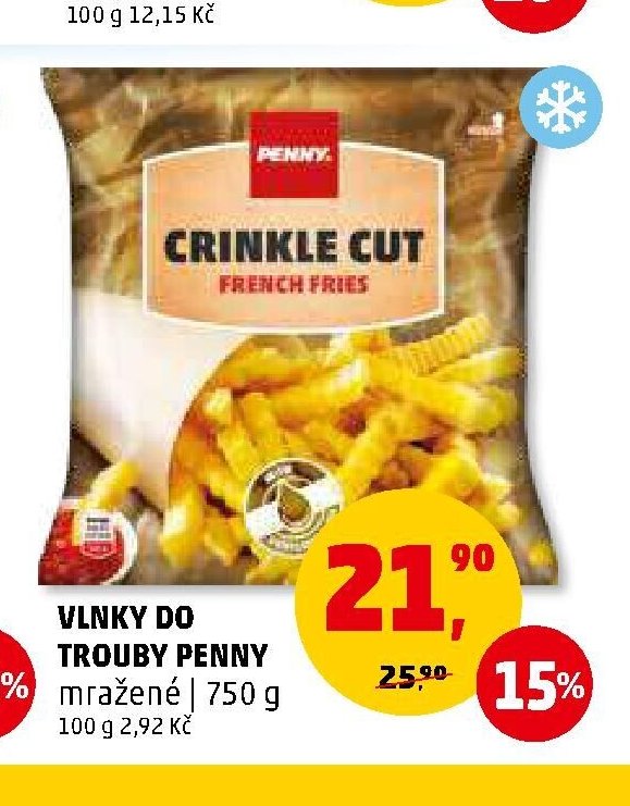 Vlnky do trouby Penny