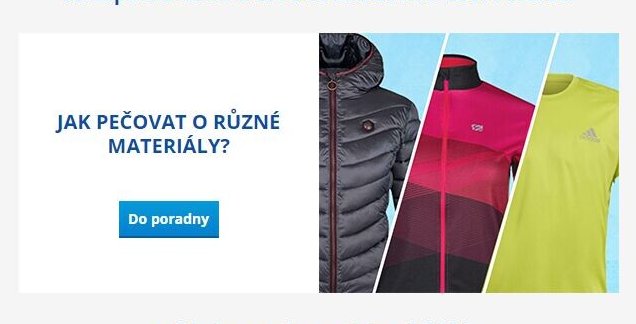 JAK PEČOVAT O RŮZNÉ MATERIÁLY?