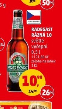 Radegast světlé výčepní