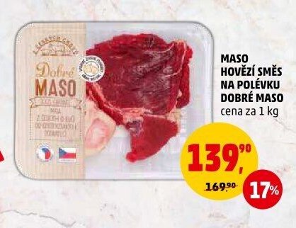 MASO HOVĚZÍ SMĚS NA POLÉVKU DOBRÉ MASO